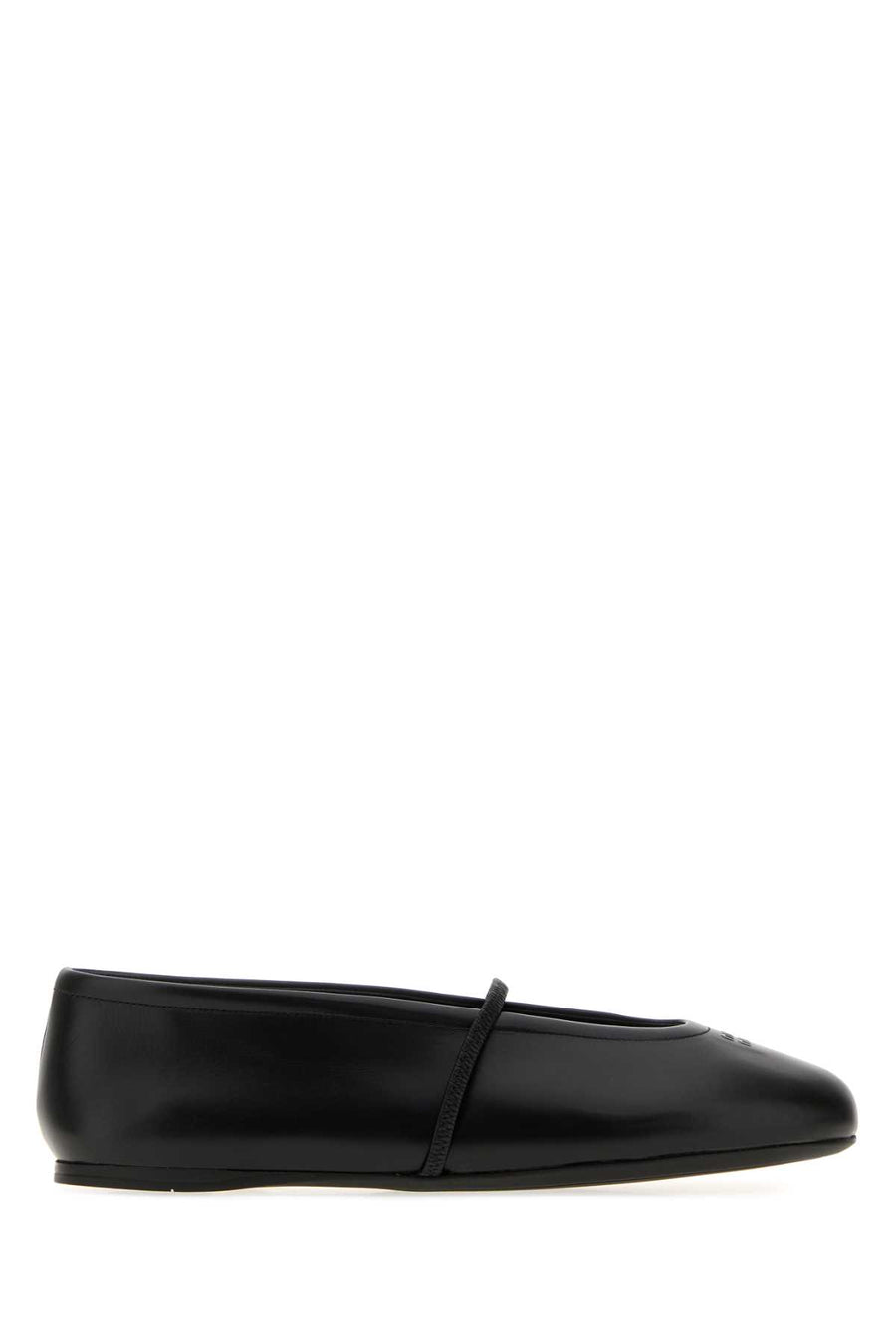 Miu Miu Exterior: 100% Calf flat in black