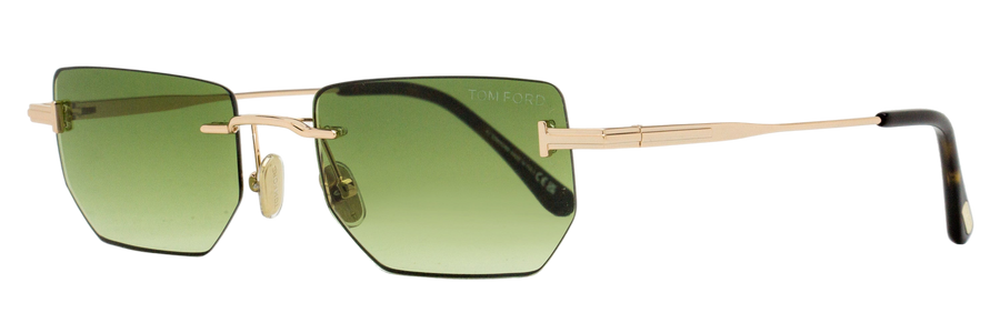 Tom Ford Ethan-02 Sunglasses Tf1355 28p Gold-Havana 53mm Gold/havana Metal/plastic (acetate)