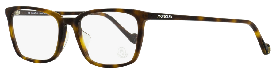 Moncler Rectangular Eyeglasses Ml5094d 052 Havana 55mm 5094 Plastic (acetate)