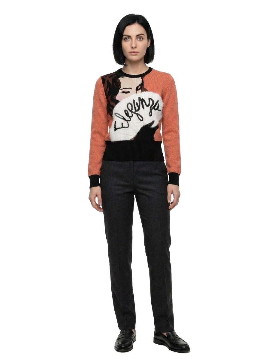 Multicolor Polyamide Sweatshirt Clothing