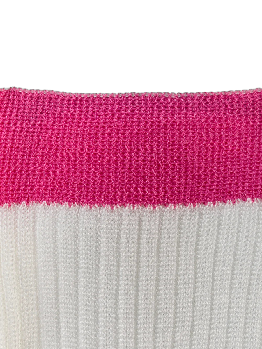 Valentino Silk blend socks in white