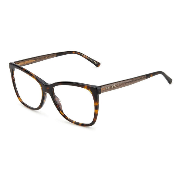 Jimmy Choo JC362008600 Acetate frame eyeglasses in brown