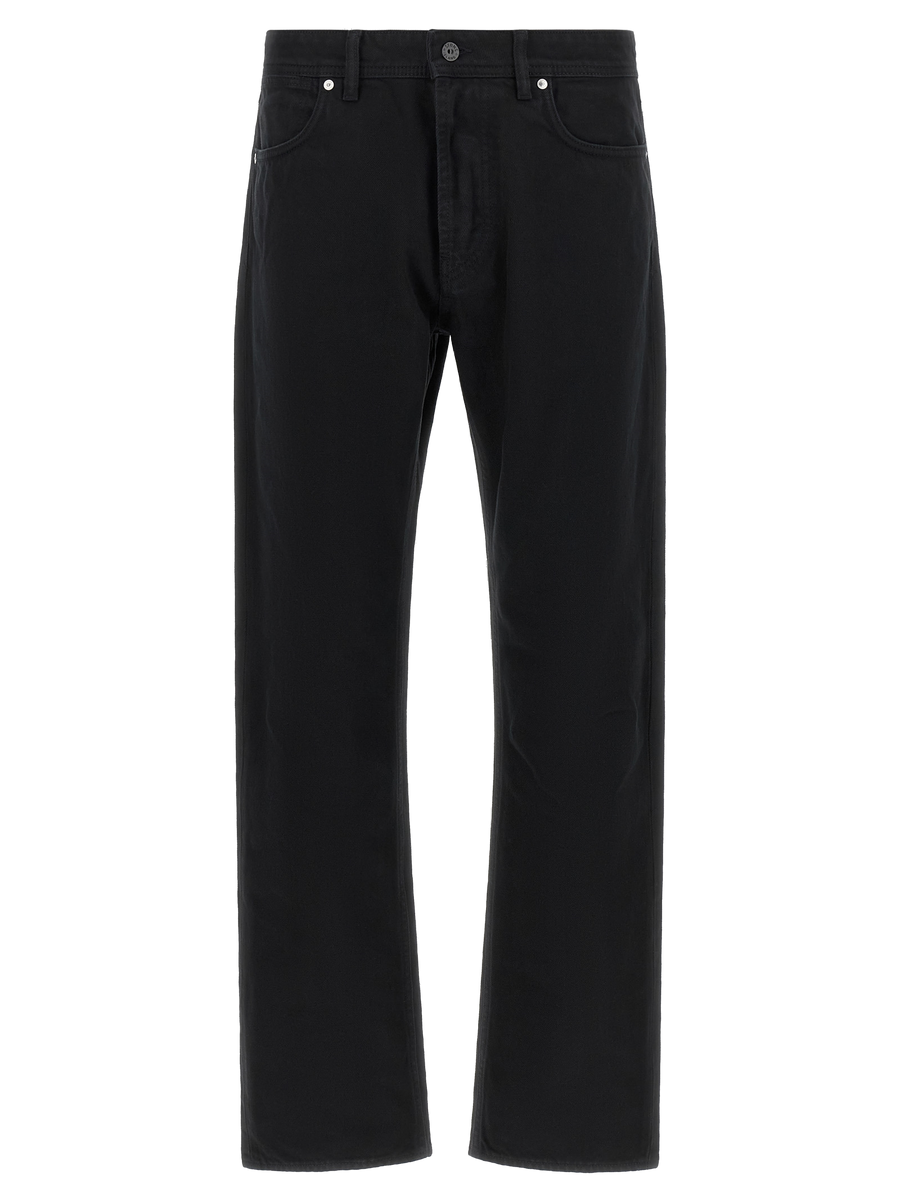Stone Island 100% Cotton jeans in black