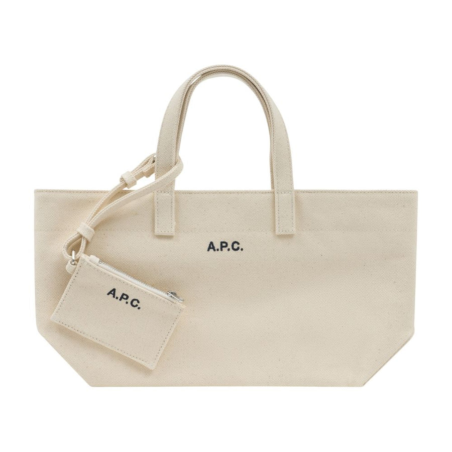 A.P.C. Cotton tote bag in white