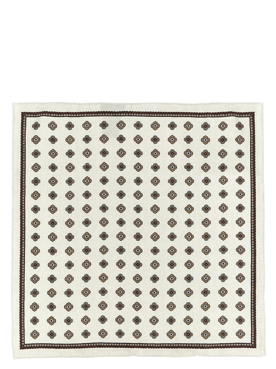 Multicolor Silk Pocket Square Accessory