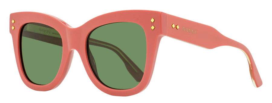Gucci Square Cat Eye Sunglasses Gg1082s 004 Pink 52mm Plastic (acetate)