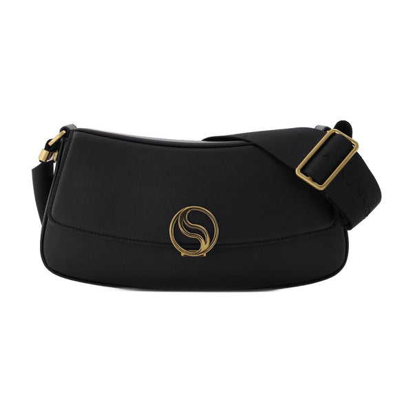 Stella McCartney vegan leather / synthetic leather shoulder bag in black