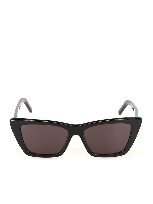 Saint Laurent Mica Recycled acetate frame sunglasses in black