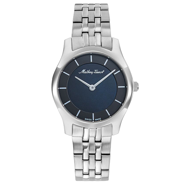 Mathey Tissot Stainless steel case watch in navy