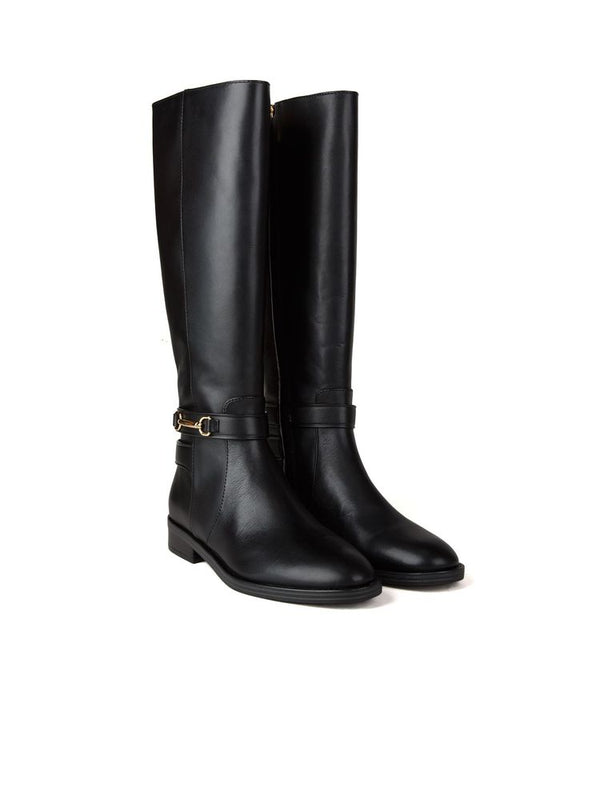 Michael Kors 100% Cowhide (outside) boot in black