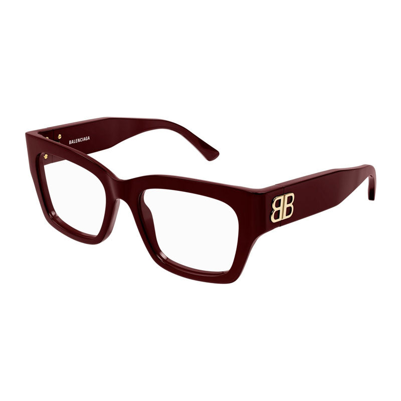 Balenciaga BB0325O004 eyeglasses in burgundy