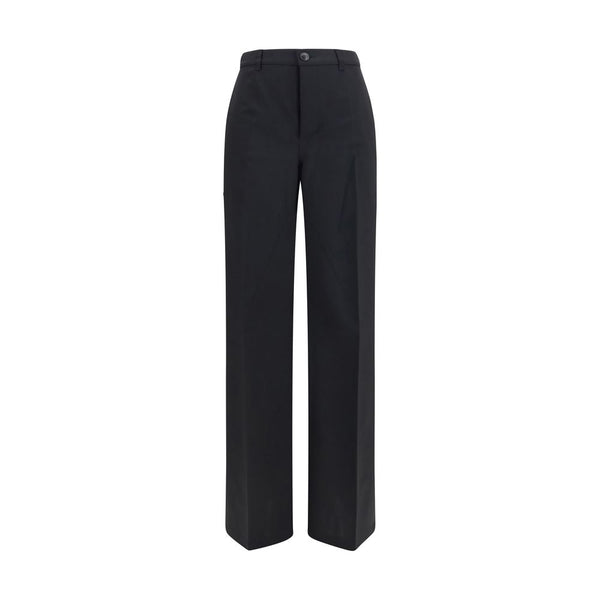 Rick Owens 95% Fleece Wool Ovis Aries trousers in black