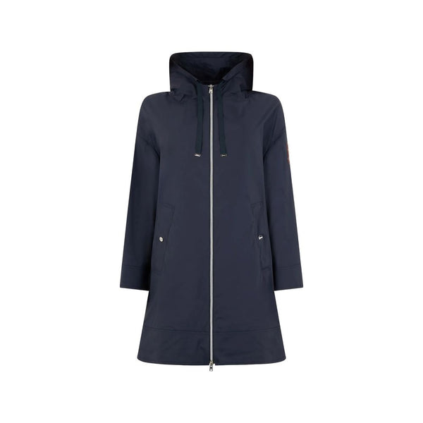 Herno 86% Polyamide coat in navy