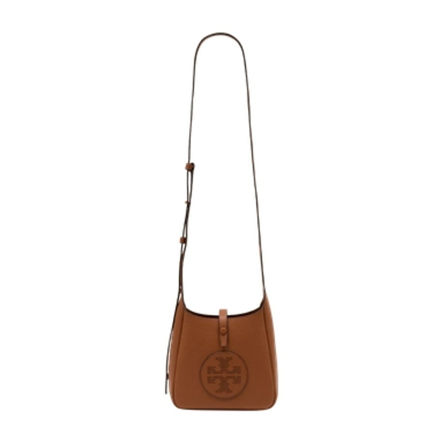 Tory Burch calfskin shoulder bag in brown