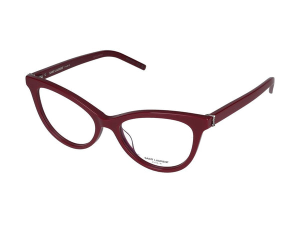 Saint Laurent SL eyeglasses in burgundy