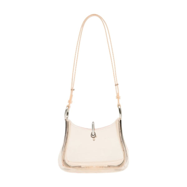 Rabanne Synthetic shoulder bag in beige