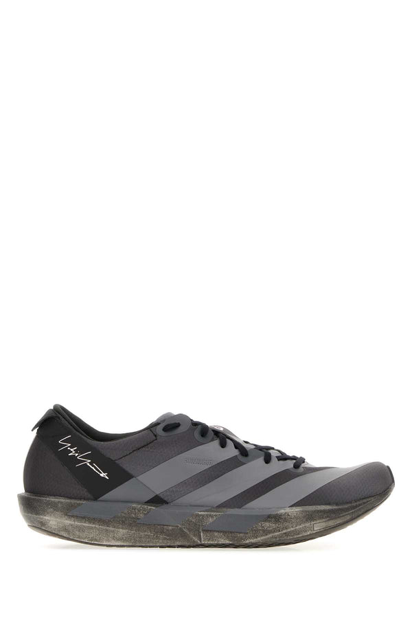 Y3 Yamamoto Adios Exterior: 100% Fabric; Interior: 100% Fabric; Sole: Rubber sneakers in black