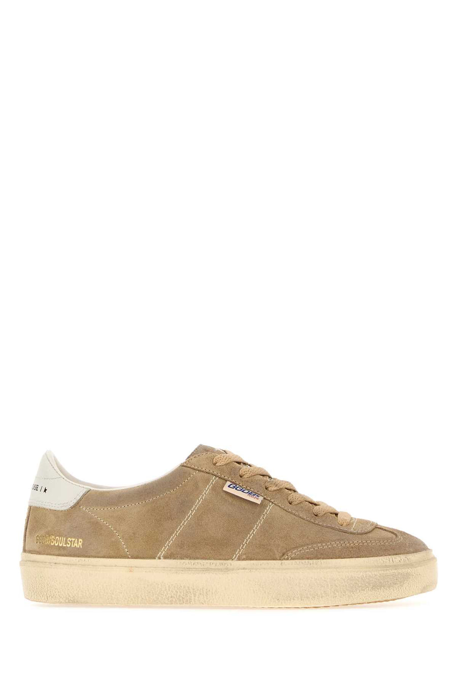 Golden Goose Deluxe Brand Suede Exterior: 100% Suede; Interior: 100% Leather; Sole: Rubber sneakers in beige