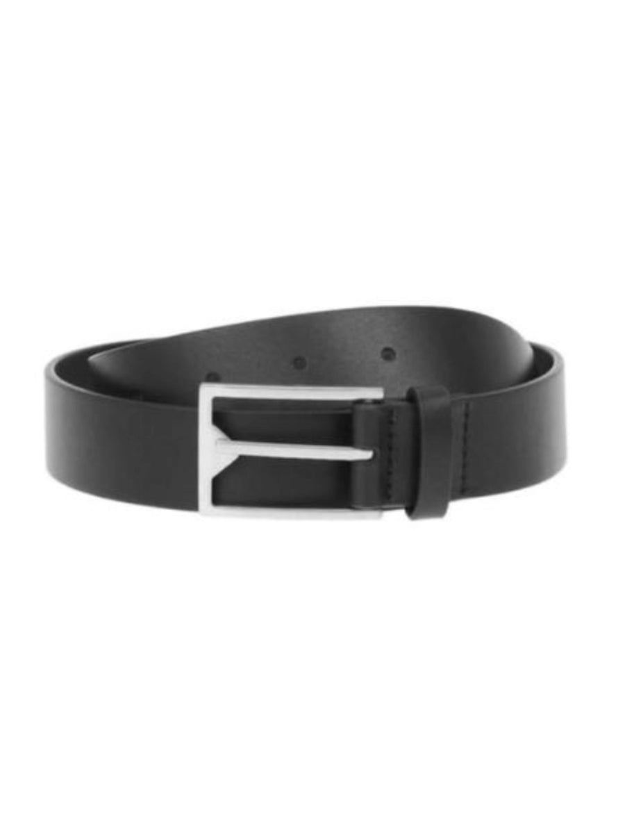 Bottega Veneta Leather belt in black