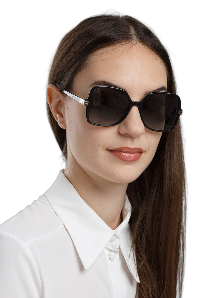 Marc Jacobs MJ Acetate frame sunglasses in black