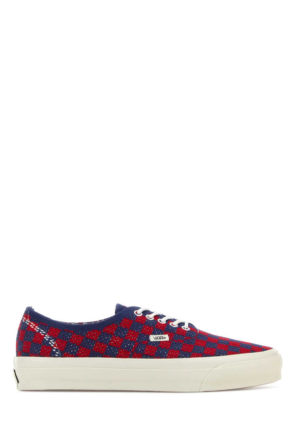 Vans Authentic Exterior: 100% Fabric sneaker in red