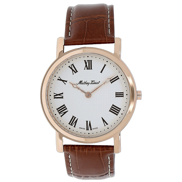 Mathey Tissot Stainless steel case watch in white