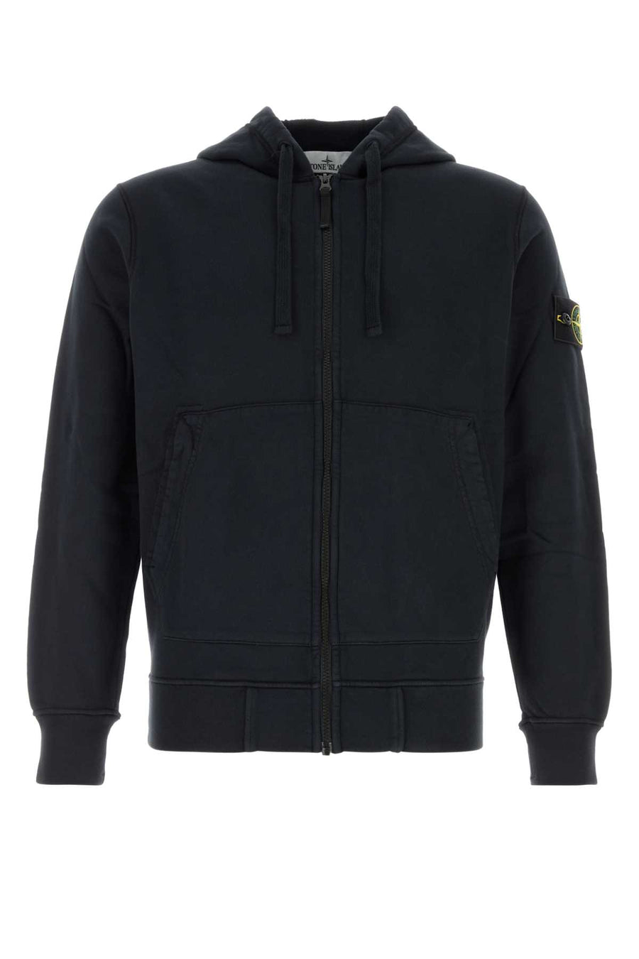 Midnight Blue Cotton Sweatshirt Exterior: Felpe