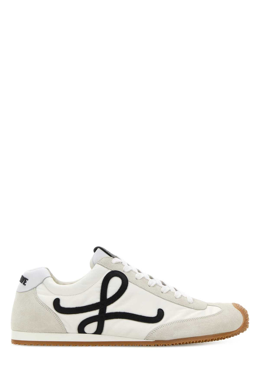 Multicolor Canvas And Suede Ballet Runner 2.0 Sneakers Whiteblack