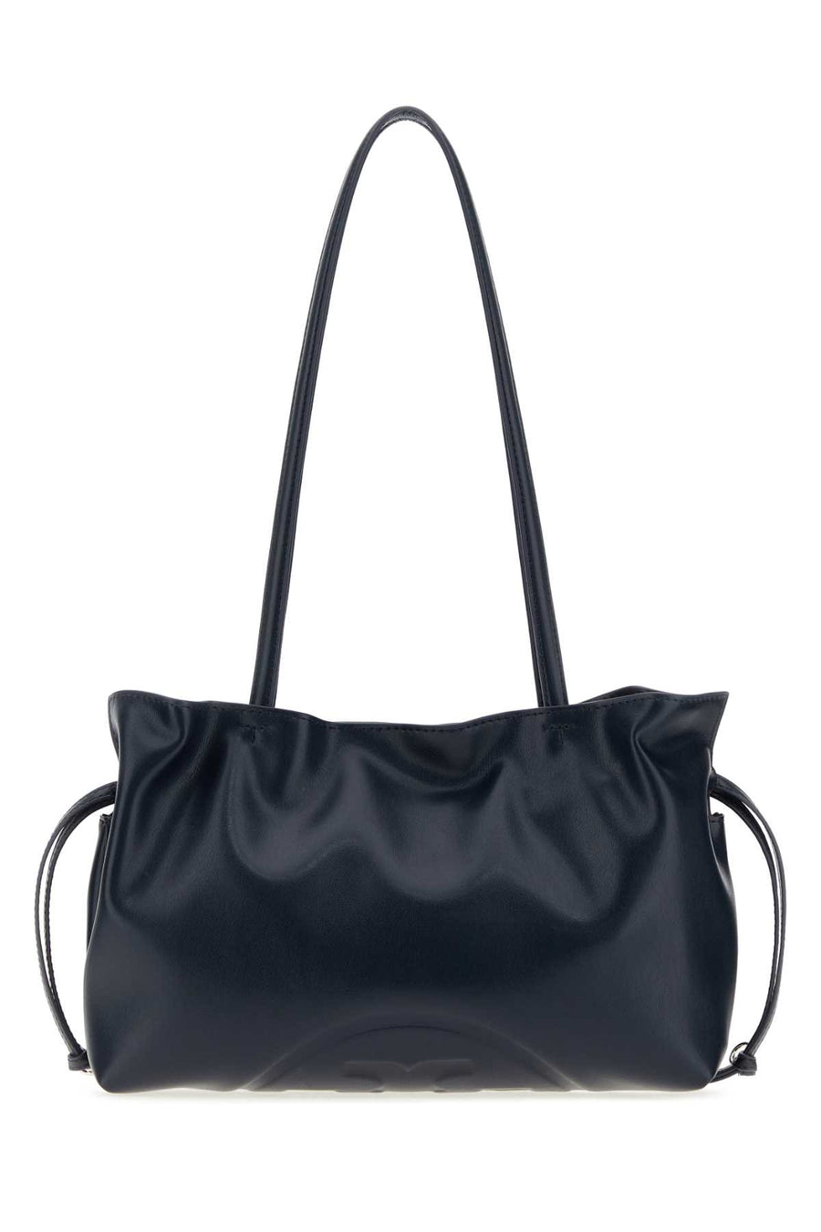 Tory Burch Recycled Exterior: 46% Recycled polyester shoulder bag in navy