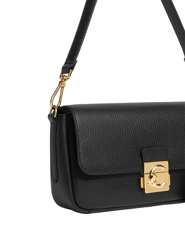 Coccinelle 100% Cowhide shoulder bag in black