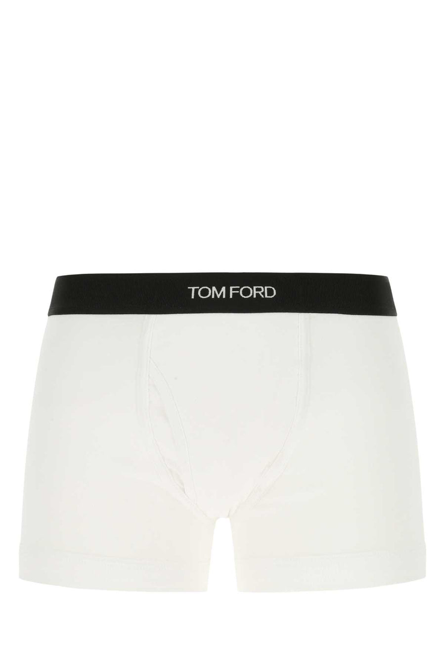 White Stretch Cotton Boxer Set Intimo