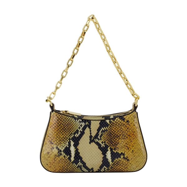 Alexander McQueen calfskin shoulder bag in brown