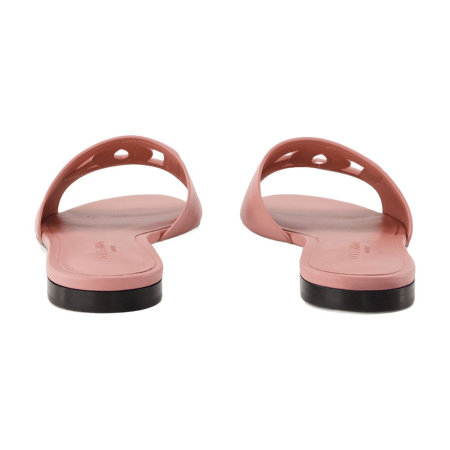 Dolce&Gabbana calfskin sandals in pink