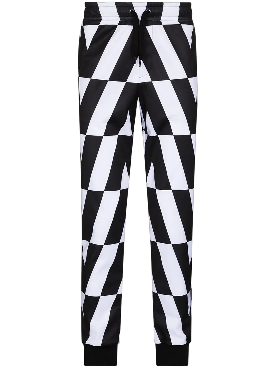 Valentino cotton trousers in black