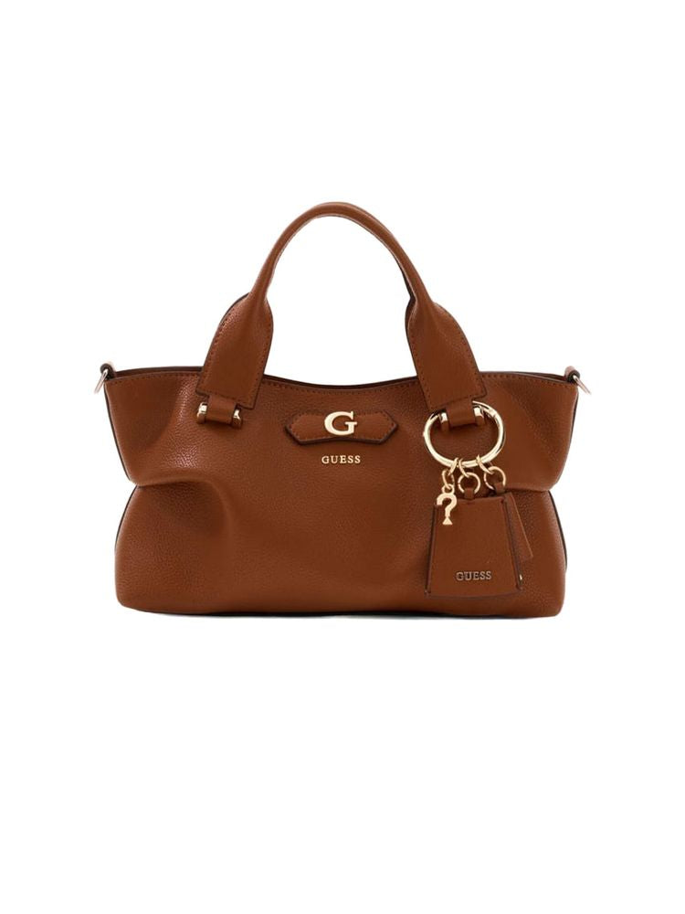Guess Satchel Bag Cognac Polyurethane / Satchel-bags