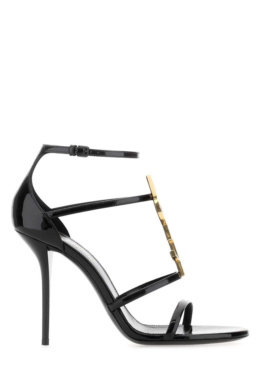 Black Leather Cassandra Sandals 1000 Sandali
