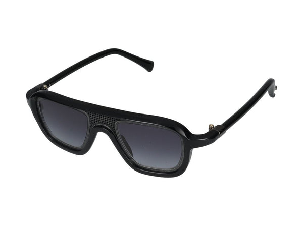 Yohji Yamamoto SUN502 Acetate sunglasses in black