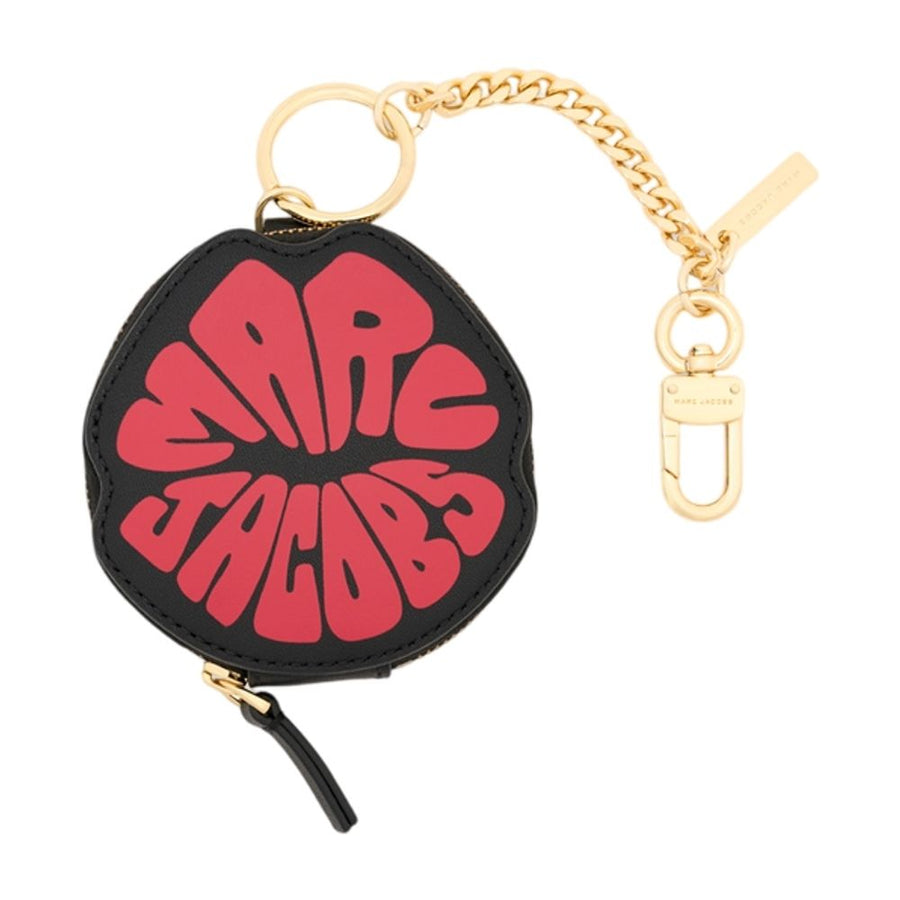 Marc Jacobs cowhide coin purse in black
