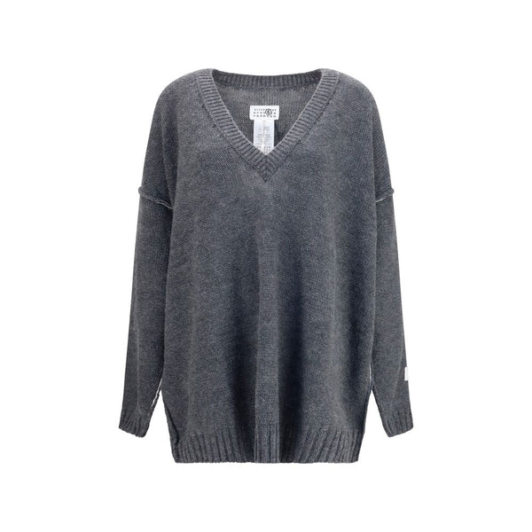 MM6 Maison Margiela 40% Acrylic sweater in gray