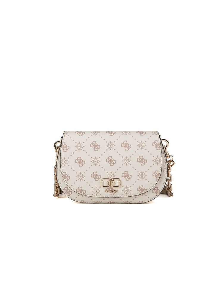 Guess 100% Polyurethane shoulder bag in beige