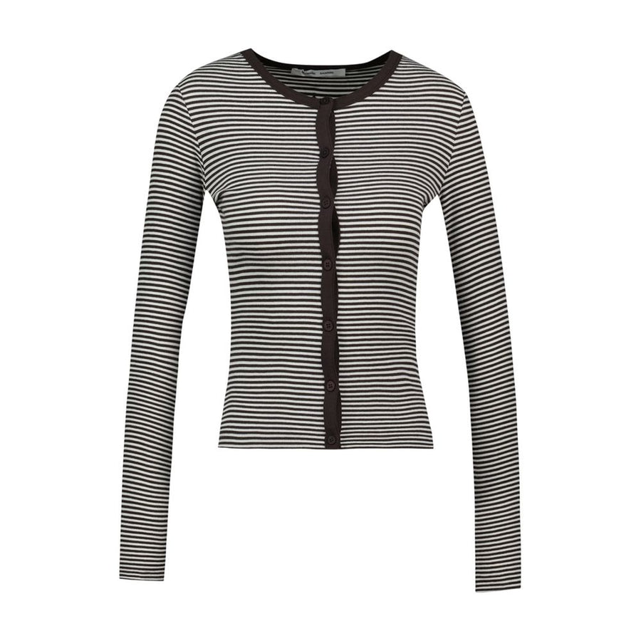 SamsøE SamsøE Cotton cardigan in grey