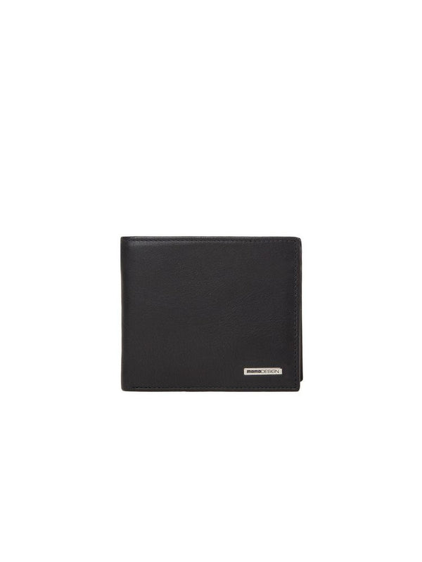 Momo Design 100% Leather wallet in black