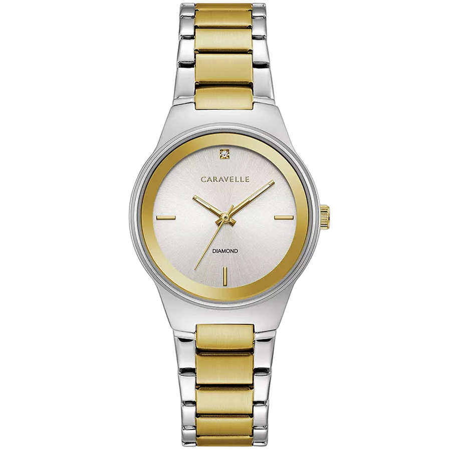 Caravelle watch in silver