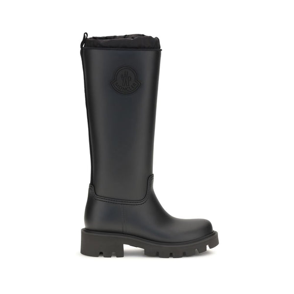 Moncler 100% PVC boots in black