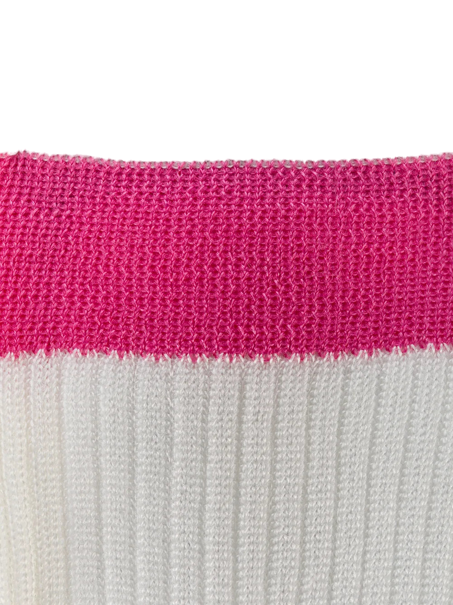 Valentino PB3KI01D3TD0HO Silk blend socks in white