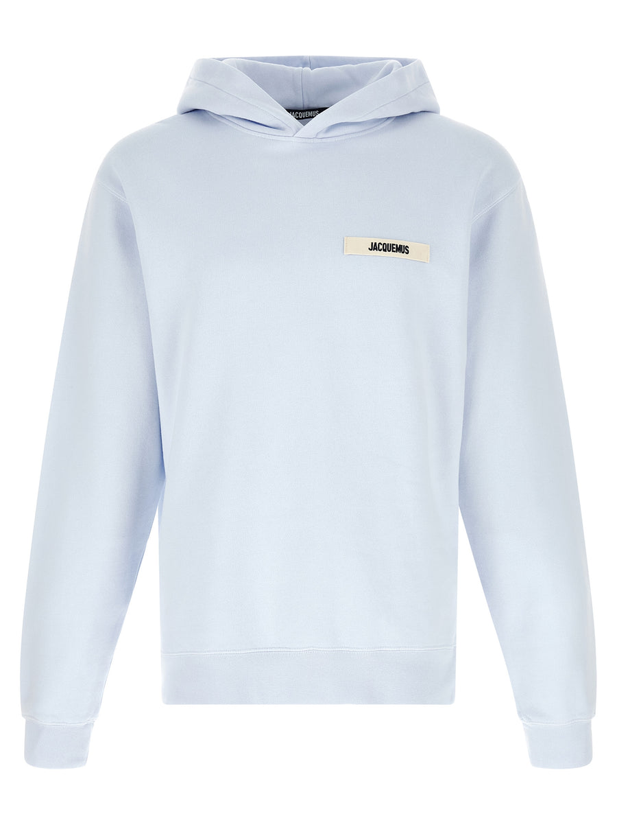 Blue Cotton Sweatshirt Clothing