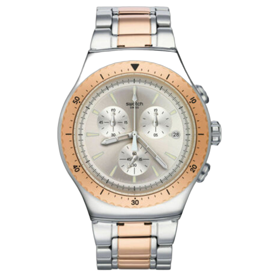 Swatch watch in silver