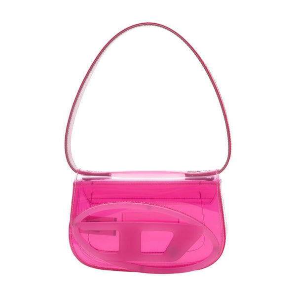 Diesel synthetic shoulder bag in pink