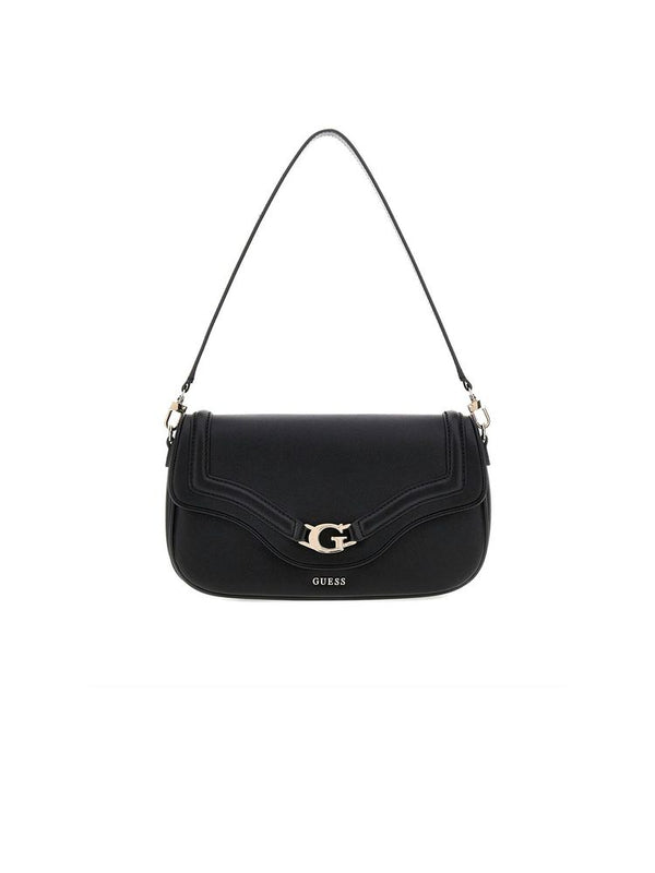 Guess 100% Polyurethane shoulder bag in black