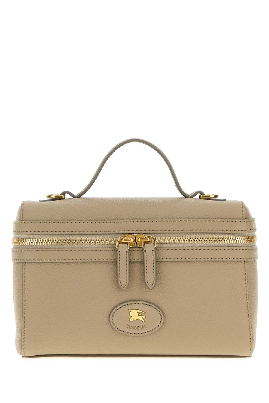Dove Grey Leather Bloomsbury Handbag Mushroommallowpink Borse A Mano